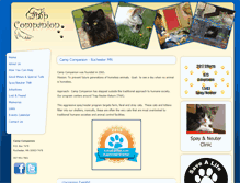 Tablet Screenshot of campcompanion.org
